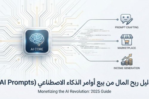 دليلك الشامل لربح المال من بيع أوامر الذكاء الاصطناعي