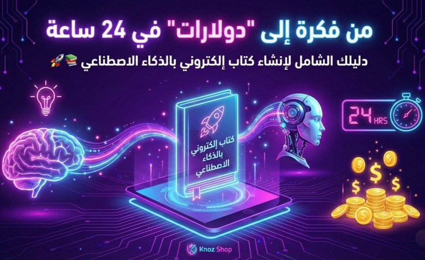 دليلك الشامل لإنشاء كتاب إلكتروني بالذكاء الاصطناعي