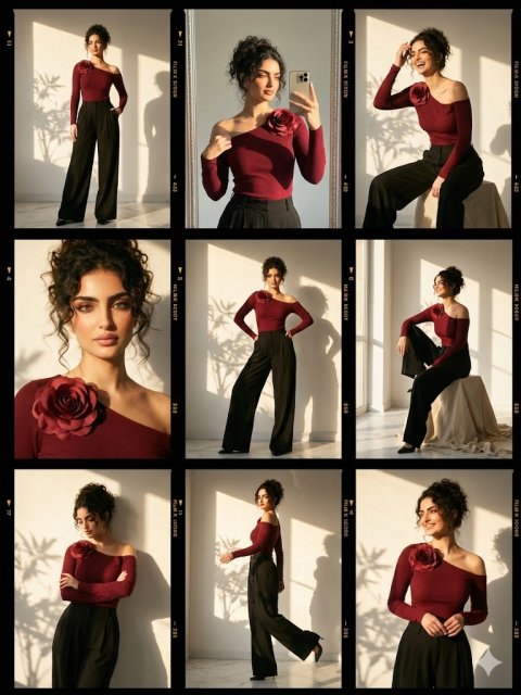 بيزك توب "Rose Noir" 8