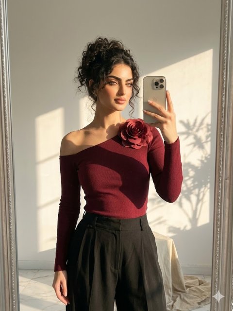 بيزك توب "Rose Noir" 4