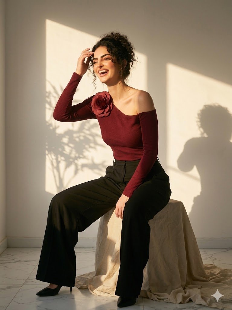 بيزك توب "Rose Noir"
